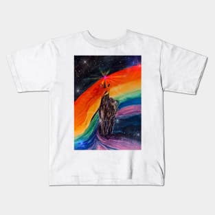 Rainbow bright Kids T-Shirt